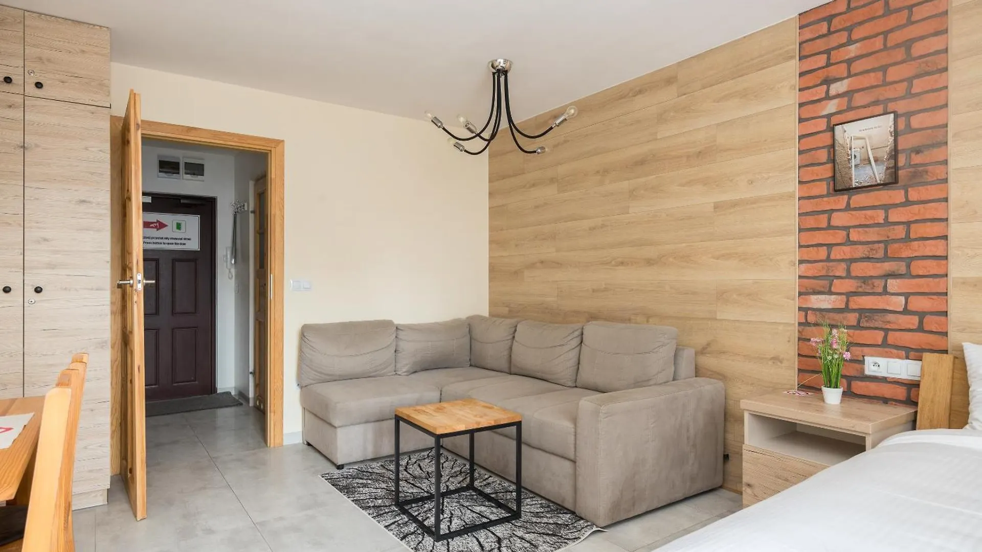 Apartment Ochota Wooden Studio Warsaw Poland